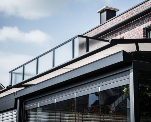 Balkone, Wintergärten aus Aluminium